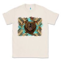 Natural bear native American background Classic Tee - BarkalooDesign