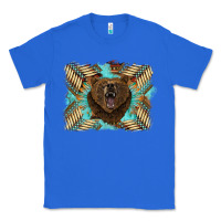 True Royal bear native American background Classic Tee - BarkalooDesign