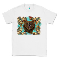 White bear native American background Classic Tee - BarkalooDesign