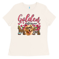 Bone golden retriever mom Ladies Tee - Artiststas