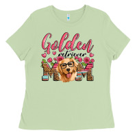 Matcha golden retriever mom Ladies Tee - Artiststas