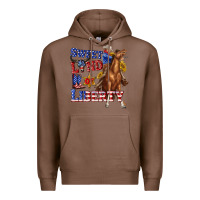 Chestnut western sweet land of liberty 4th july billie wilder Premium Hoodie - texasbilliewilder