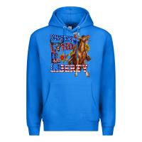 True Royal western sweet land of liberty 4th july billie wilder Premium Hoodie - texasbilliewilder