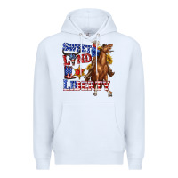 White western sweet land of liberty 4th july billie wilder Premium Hoodie - texasbilliewilder