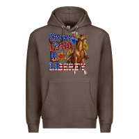 Coffee western sweet land of liberty 4th july billie wilder Premium Hoodie - texasbilliewilder