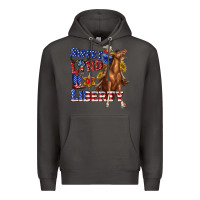 Smoke western sweet land of liberty 4th july billie wilder Premium Hoodie - texasbilliewilder