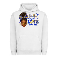 Pigment Lunar Rock sorority colors blue and gold it's the self love f Urban Hoodie - texasbilliewilder