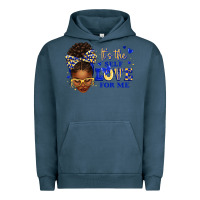 Pigment Midnight Navy sorority colors blue and gold it's the self love f Urban Hoodie - texasbilliewilder