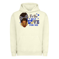 Pigment Pistachio sorority colors blue and gold it's the self love f Urban Hoodie - texasbilliewilder