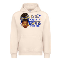 Sandshell sorority colors blue and gold it's the self love f Urban Hoodie - texasbilliewilder