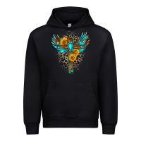 Black gemstone cross Urban Hoodie - Zillion Design Studio