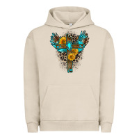 Pigment French Oak gemstone cross Urban Hoodie - Zillion Design Studio