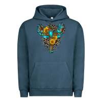 Pigment Midnight Navy gemstone cross Urban Hoodie - Zillion Design Studio