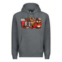 Rock hot chocolate coffee cups Premium Hoodie - Zillion Design Studio