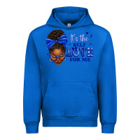 Cobalt sorority colors it's the self love for me afro wom Urban Hoodie - texasbilliewilder