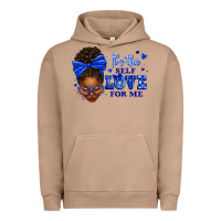 Pigment Burro sorority colors it's the self love for me afro wom Urban Hoodie - texasbilliewilder