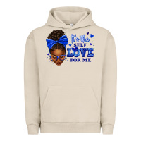 Pigment French Oak sorority colors it's the self love for me afro wom Urban Hoodie - texasbilliewilder