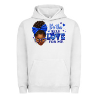 Pigment Lunar Rock sorority colors it's the self love for me afro wom Urban Hoodie - texasbilliewilder