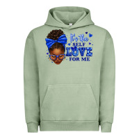 Pigment Oil Green sorority colors it's the self love for me afro wom Urban Hoodie - texasbilliewilder