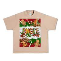 Burro Christmas Jingle All The Way Urban Heavy Tee - Artiststas