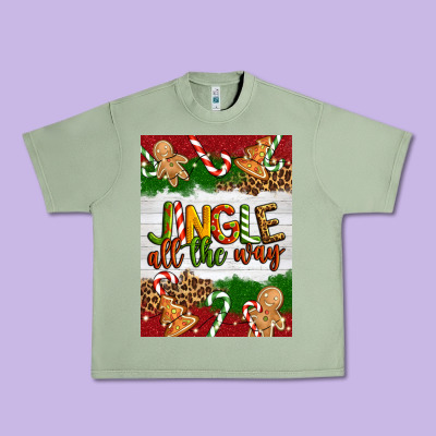 Christmas Jingle All The Way Urban Heavy Tee Designed By Artiststas