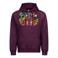 Mauve Wine farm babe Urban Hoodie - Zillion Design Studio