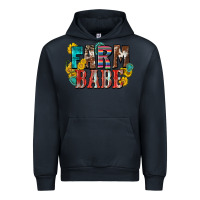 Navy farm babe Urban Hoodie - Zillion Design Studio