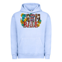 Pigment Grape Ice farm babe Urban Hoodie - Zillion Design Studio