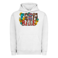 Pigment Lunar Rock farm babe Urban Hoodie - Zillion Design Studio