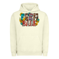 Pigment Pistachio farm babe Urban Hoodie - Zillion Design Studio
