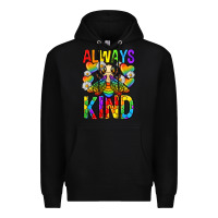 Black always bee kind pride lgbtq Premium Hoodie - texasbilliewilder