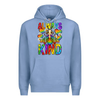 Colony Blue always bee kind pride lgbtq Premium Hoodie - texasbilliewilder