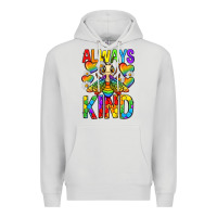 Dove Grey always bee kind pride lgbtq Premium Hoodie - texasbilliewilder