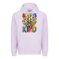 Lilac always bee kind pride lgbtq Premium Hoodie - texasbilliewilder