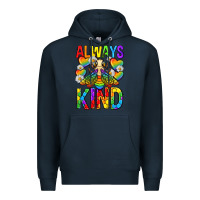 Navy always bee kind pride lgbtq Premium Hoodie - texasbilliewilder