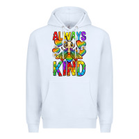 White always bee kind pride lgbtq Premium Hoodie - texasbilliewilder