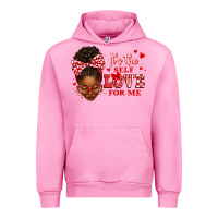 Fuchsia Pink sorority colors red and white it's the self love f Urban Hoodie - texasbilliewilder