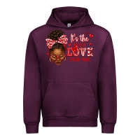 Mauve Wine sorority colors red and white it's the self love f Urban Hoodie - texasbilliewilder