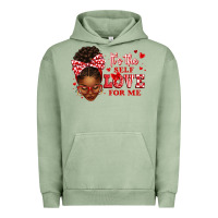 Pigment Oil Green sorority colors red and white it's the self love f Urban Hoodie - texasbilliewilder