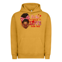 Pigment Peanut Butter sorority colors red and white it's the self love f Urban Hoodie - texasbilliewilder