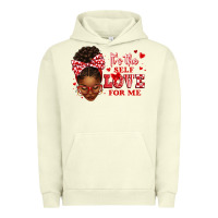 Pigment Pistachio sorority colors red and white it's the self love f Urban Hoodie - texasbilliewilder