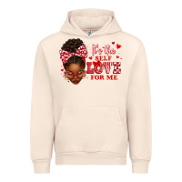 Sandshell sorority colors red and white it's the self love f Urban Hoodie - texasbilliewilder