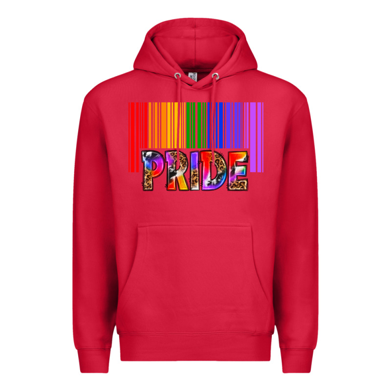 Barcode Pride Premium Hoodie by texasbilliewilder | Teevron