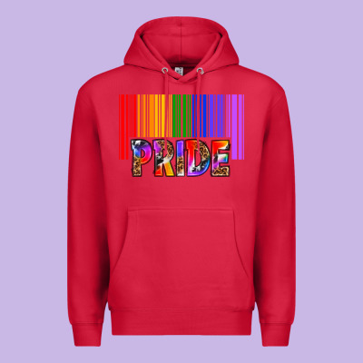 Barcode Pride Premium Hoodie Designed By Texasbilliewilder