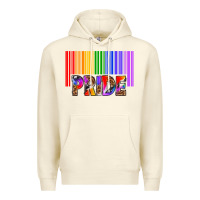 Sandshell barcode pride Premium Hoodie - texasbilliewilder