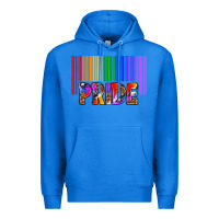 True Royal barcode pride Premium Hoodie - texasbilliewilder