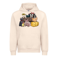 Sandshell farm animals wagon Urban Hoodie - Zillion Design Studio
