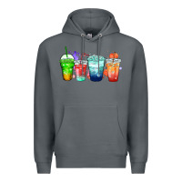 Rock tea junkie coffee cups Premium Hoodie - Zillion Design Studio