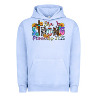 Pigment Grape Ice she is strong proverbs 31 25 Urban Hoodie - Zillion Design Studio