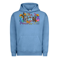 Pigment Pebble Blue she is strong proverbs 31 25 Urban Hoodie - Zillion Design Studio